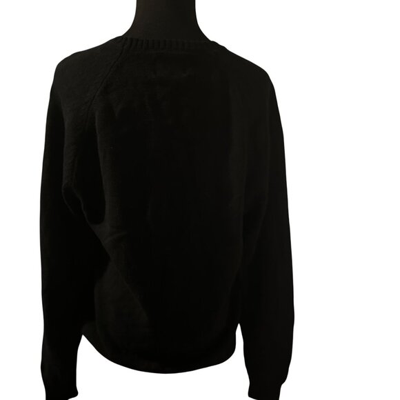 Roebuck & Co. black and white size M sweater - Picture 2 of 7